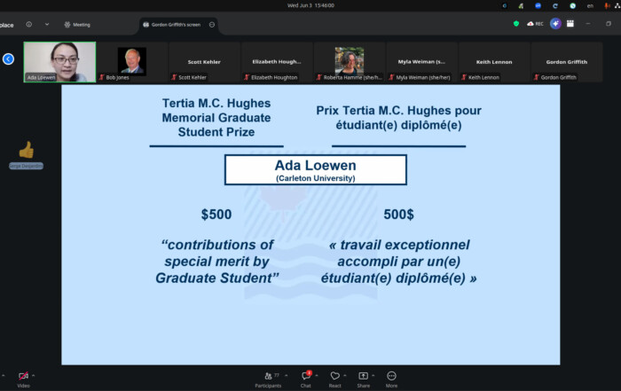 A screenshot of a zoom meeting.